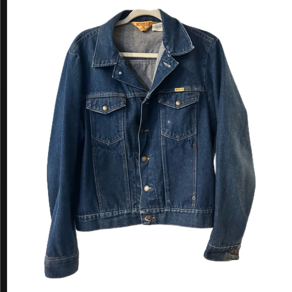 Vintage Rustler denim jacket size M